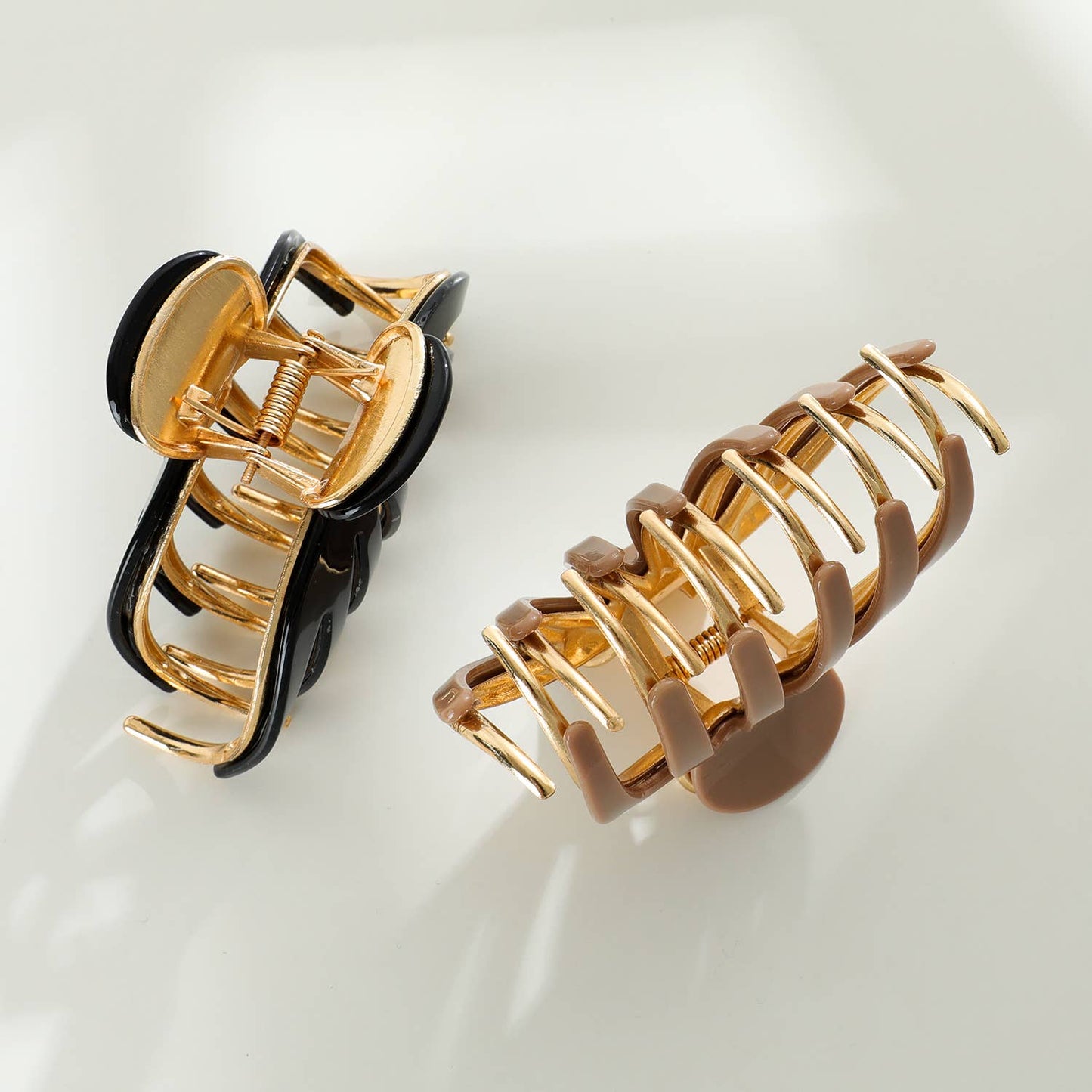 Hailey Gold Metal Octopus Clip