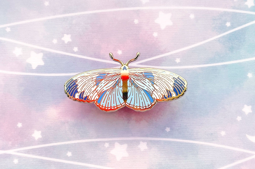 Sapho Longwing Butterfly Enamel Pin