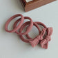 Candy Cane Chic Hair Ties