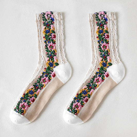 Festive Florals Socks