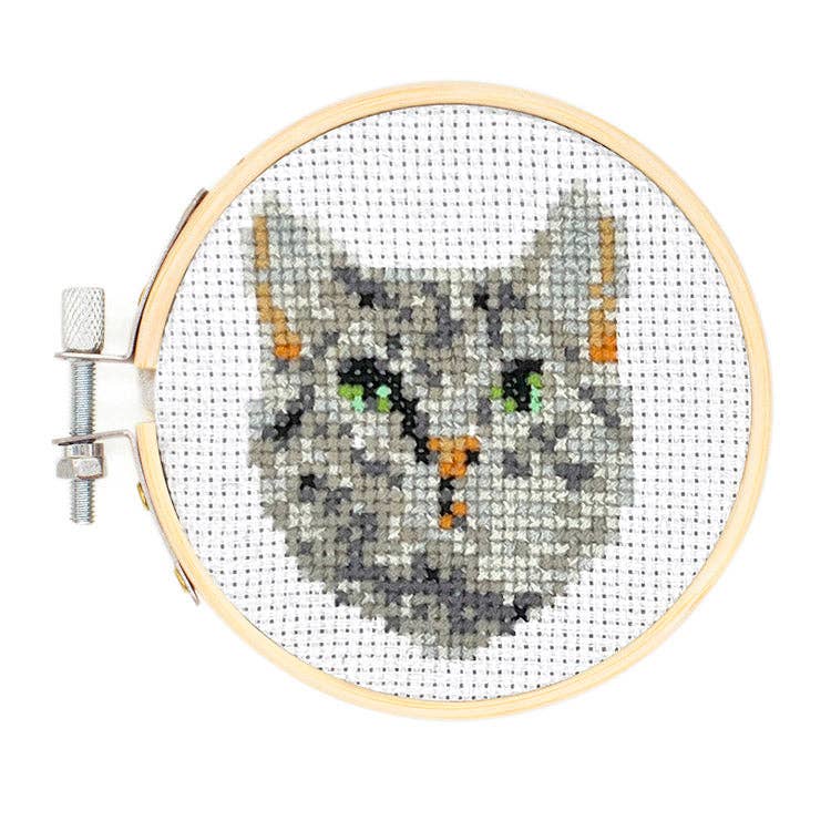 The Cat's Meow Embroidery Kit