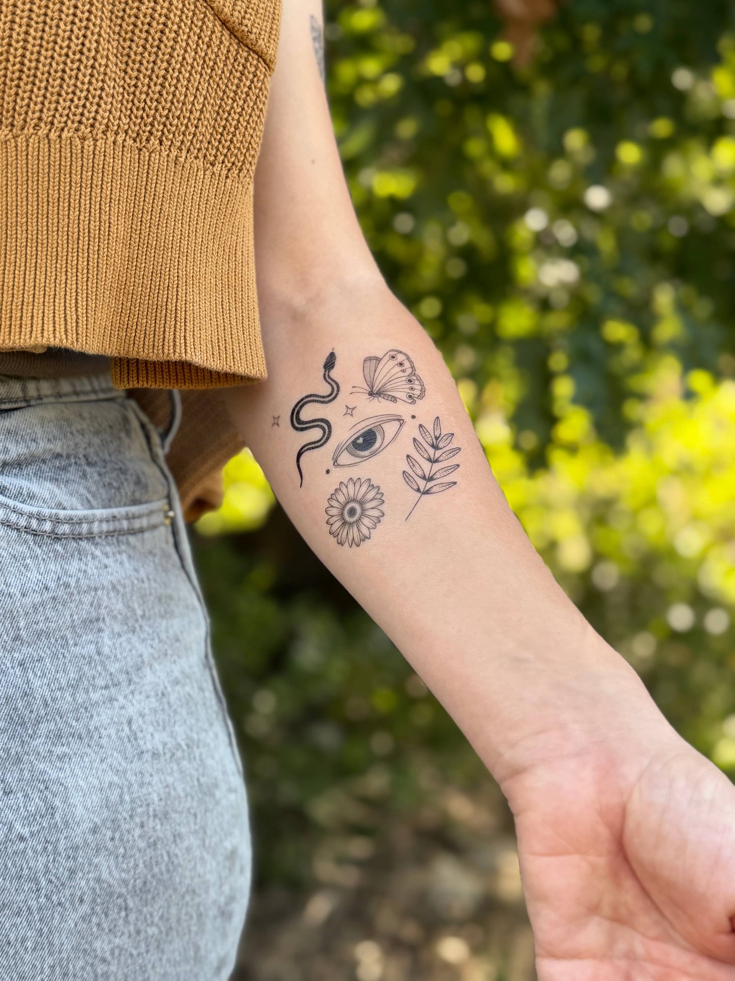 Earthly Visions Temporary Tattoo