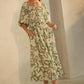 Garden Imprints Midi Dress