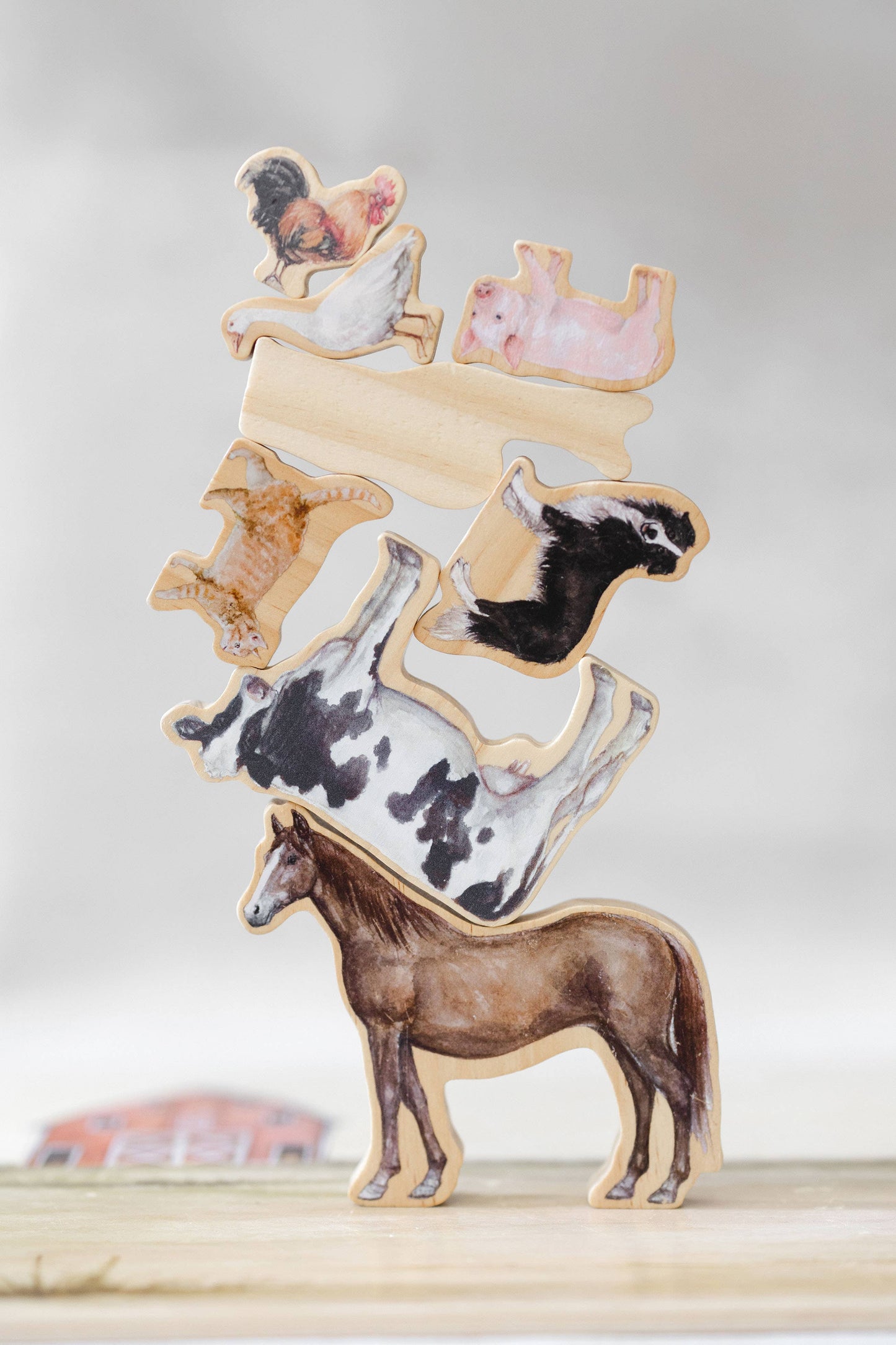 Farm Animals Wooden Puzzle