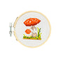 Mini Mushrooms Embroidery Kit