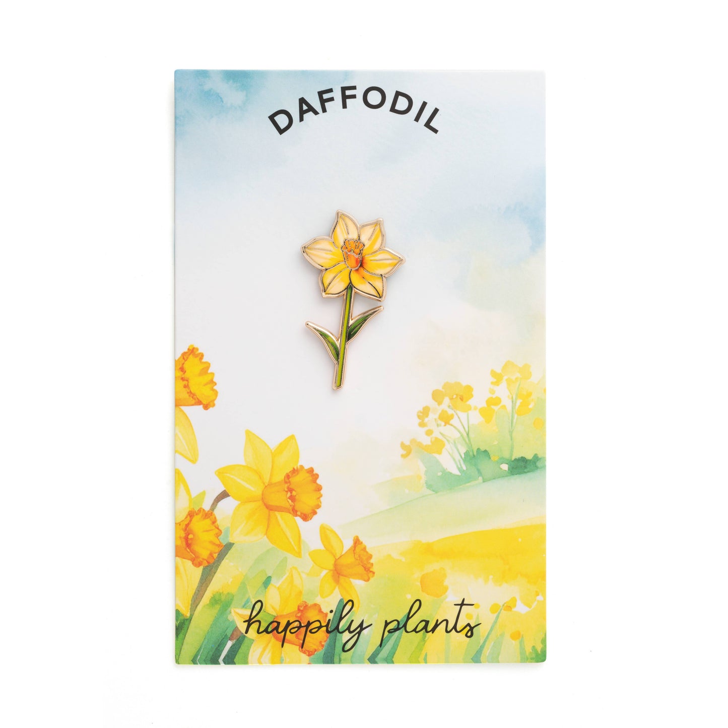 Daffodil Pin Brooch