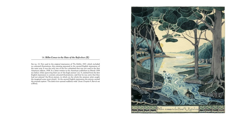 Pictures By J.R.R. Tolkien Hardcover Coffee Table Book