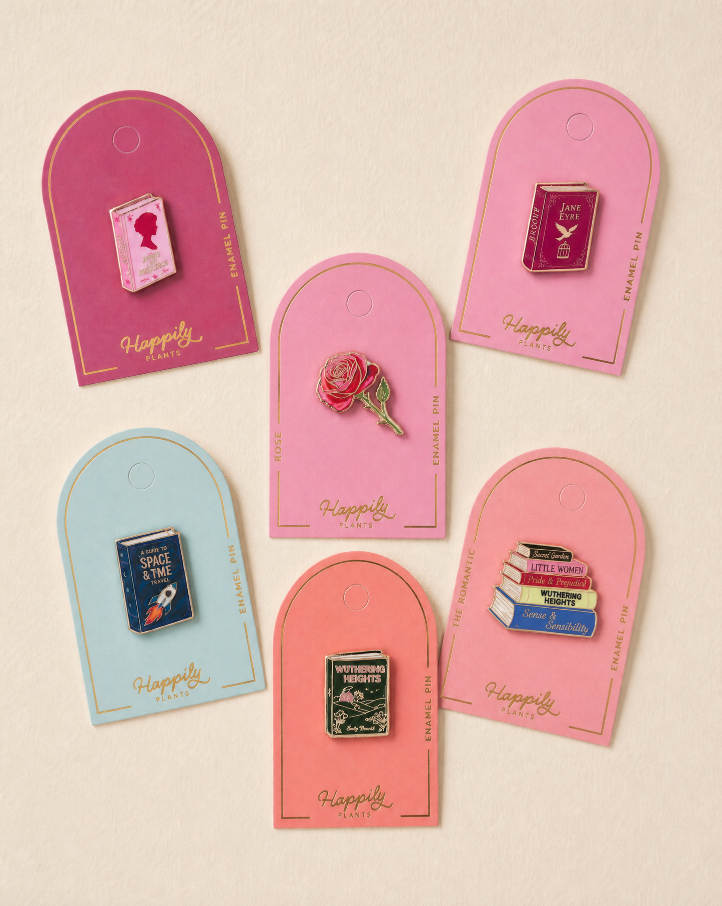 Pride & Prejudice Book Pin