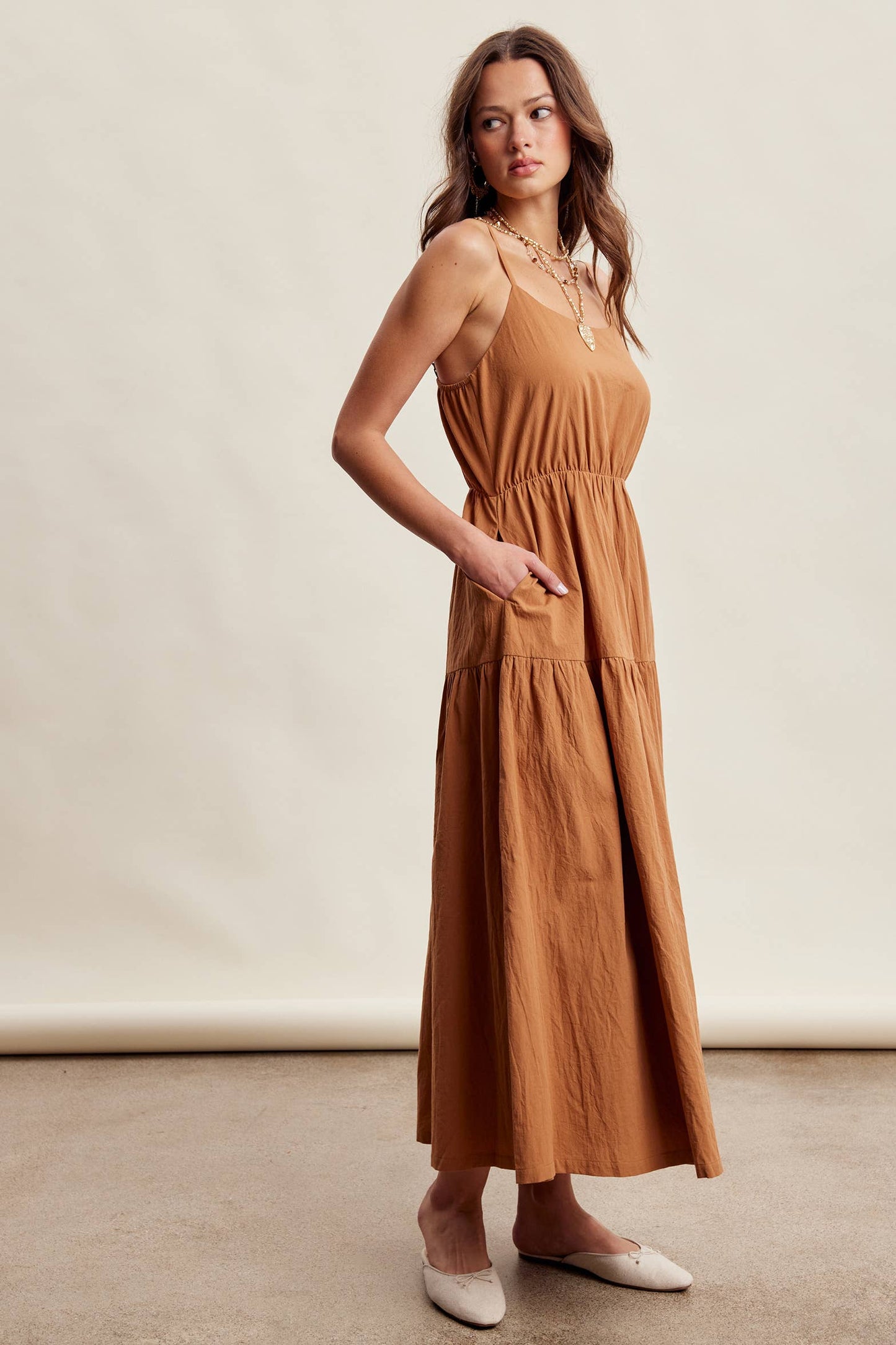 Willow Sleeveless Midi Dress