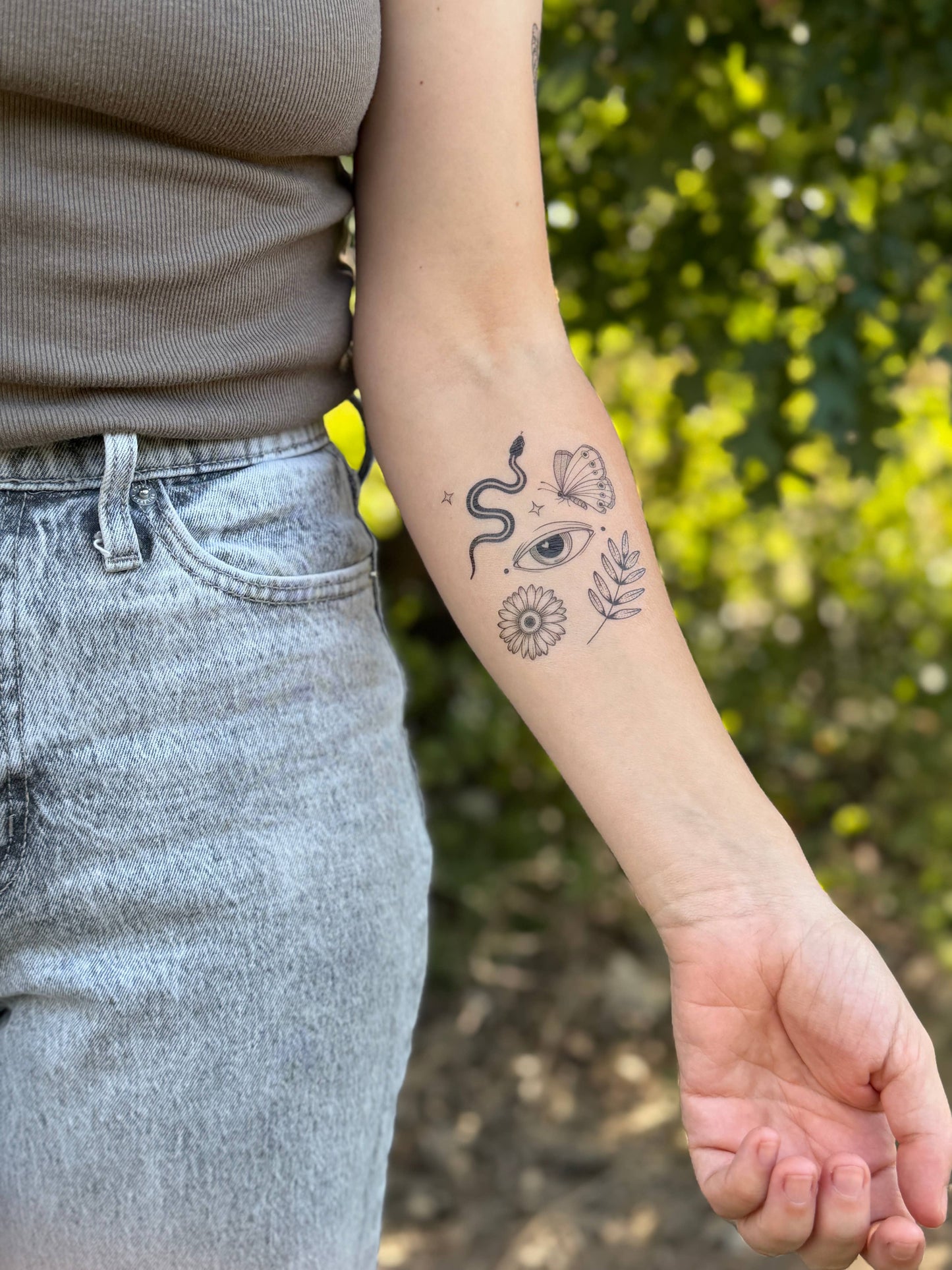 Earthly Visions Temporary Tattoo