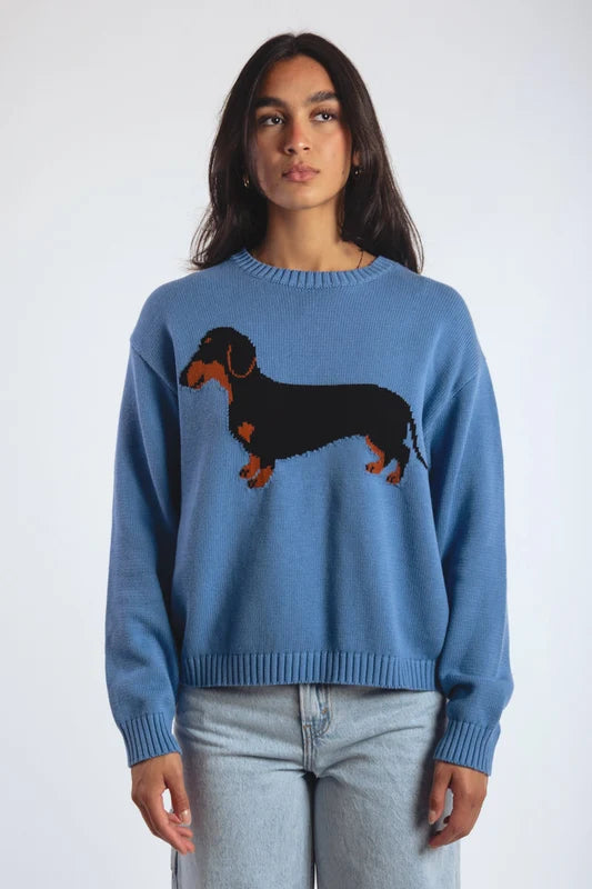Dachshund Graphic Sweater