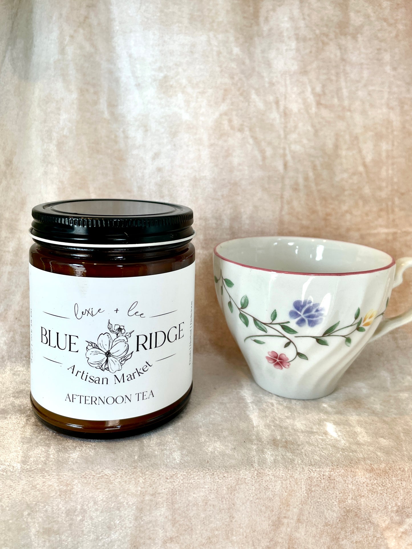 “Afternoon Tea" Soy Candle - Blue Ridge Artisan Market