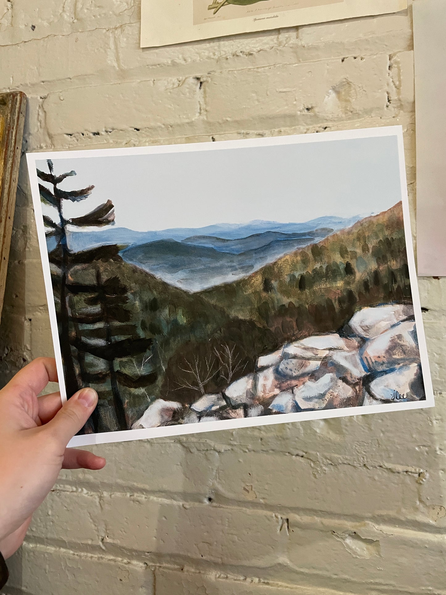 "Devil's Marbleyard" 8x10 Landscape Art Print - J Lee Mancier Art