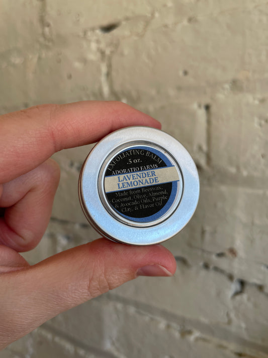 Lemon Lavender Natural Tinted Lip Balm - Adoratio Farms