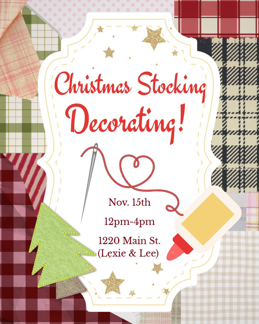 Stocking Decorating Afternoon Ticket