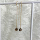 Touch of Earth Stone Threader Earrings