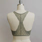 Sage Lace Trim Padded Bralette