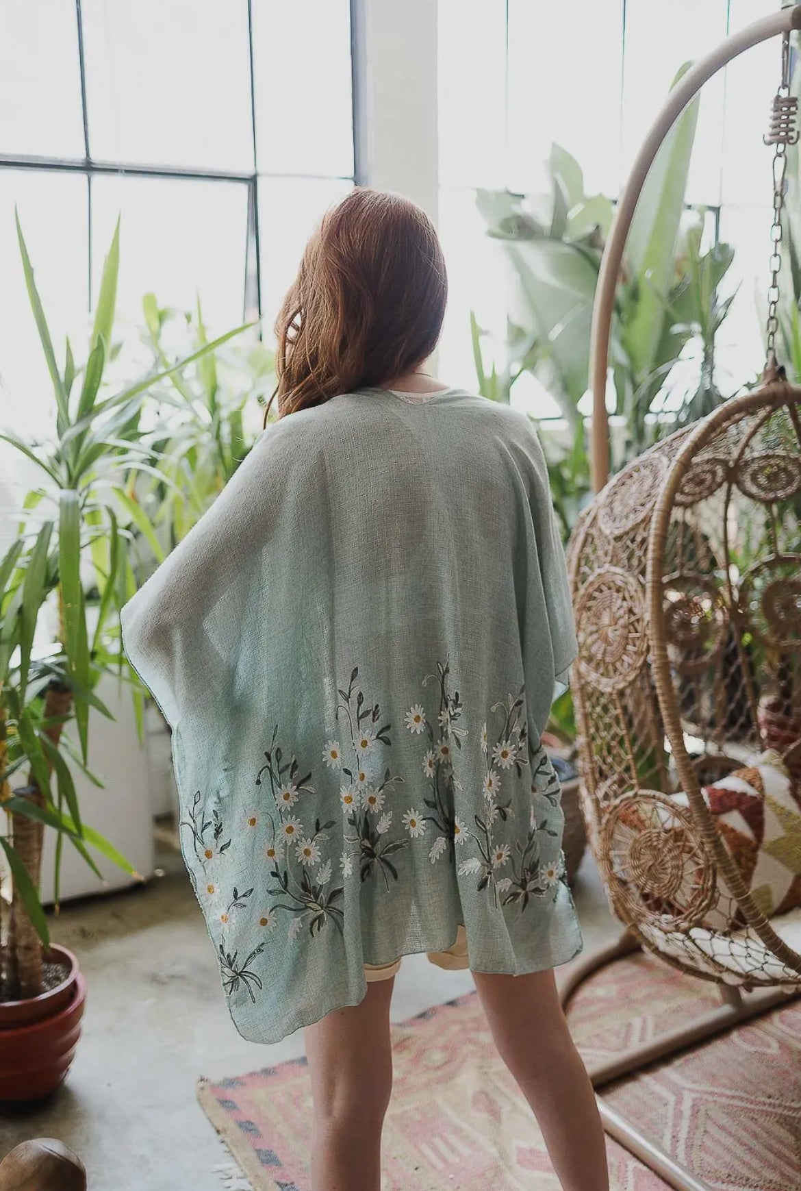 Spring Daisy Kimono