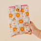 Quilted Book/Device Cover - Sage and Orange