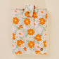 Quilted Book/Device Cover - Sage and Orange