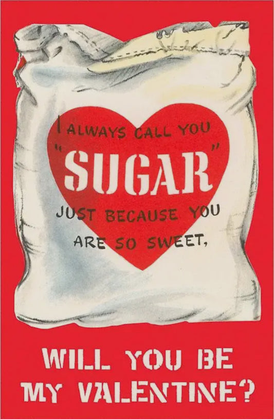 I’ll Always Call you Sugar Vintage Postcard