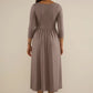 Stella Swing Dress - Mocha