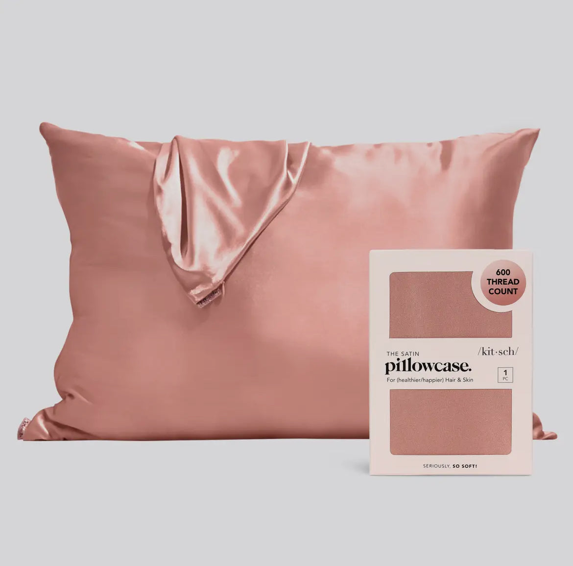 Satin Pillowcase - Terracotta