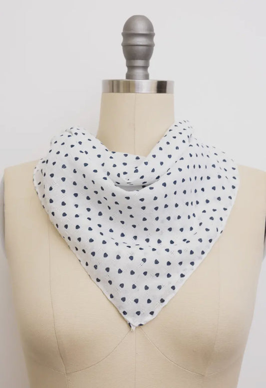 Heart Pattern Bandana