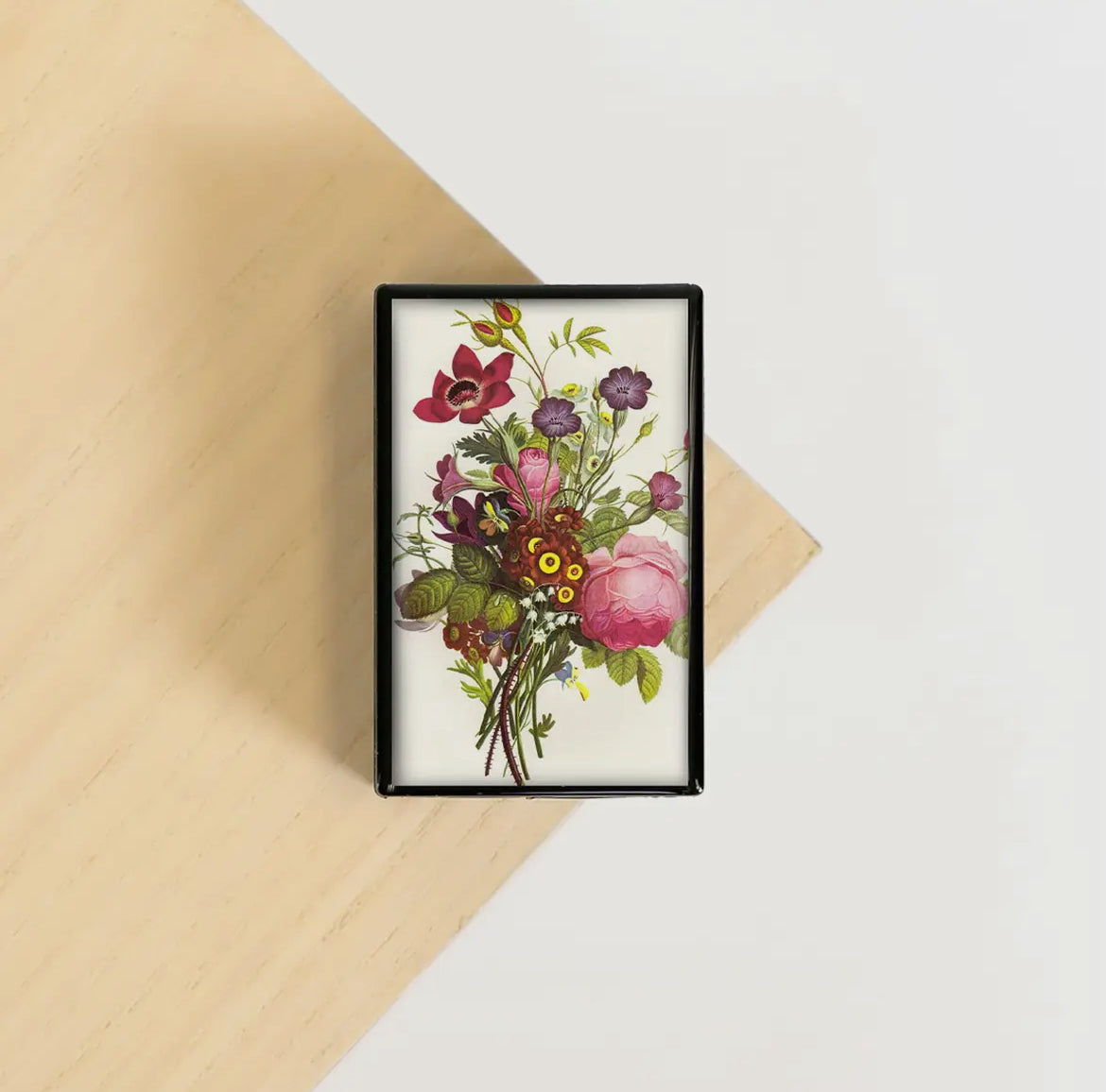 Vintage Botanical Match Box