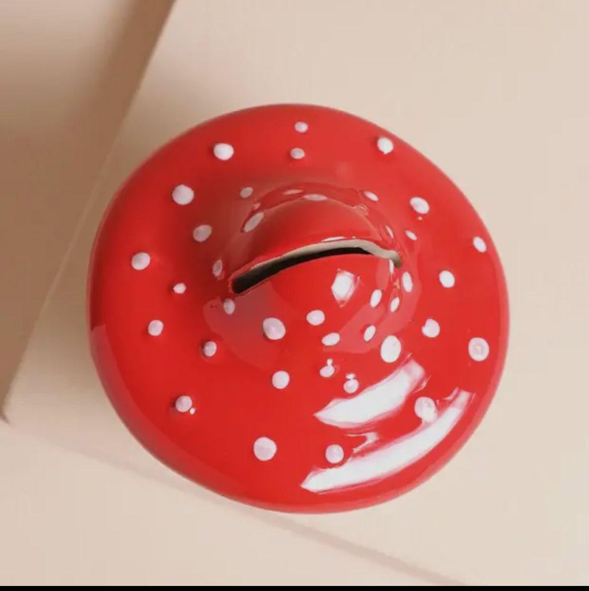 Toadstool Money Box