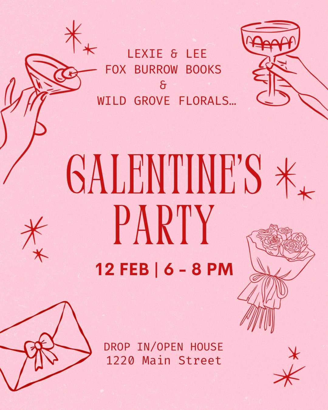Galentines Mocktail Party