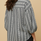 Embroidered Eyelet Button Up