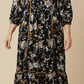 Autumn Florals Maxi Dress