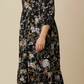 Autumn Florals Maxi Dress