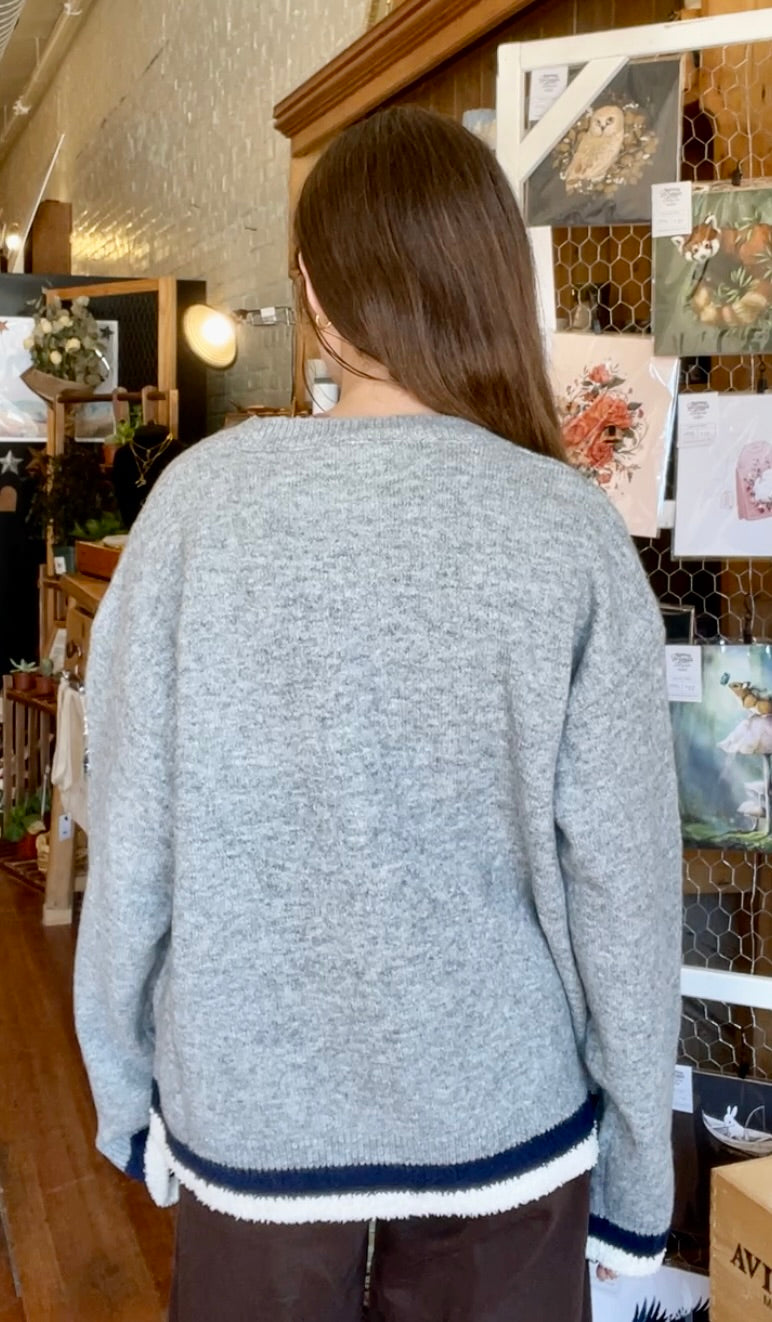 Counting Sheep Jacquard Sweater