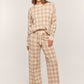 Cozy Like Home Gingham Lounge Pants