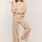 Cozy Like Home Gingham Lounge Pants