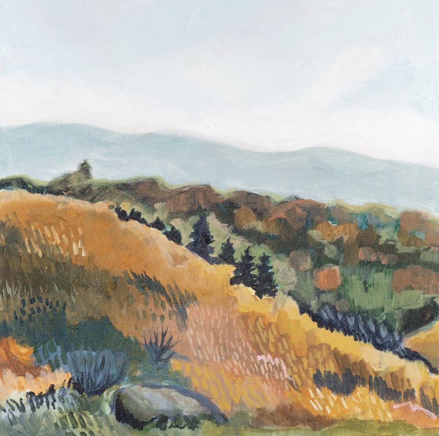 "Late Summer I" Landscape Art Print - J Lee Mancier Art