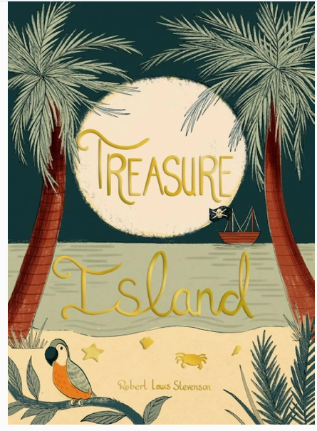 "Treasure Island" Hardcover Book