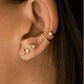 Shooting Star Ear Cuff in Gold