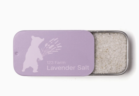 Lavender Sea Salt Tin