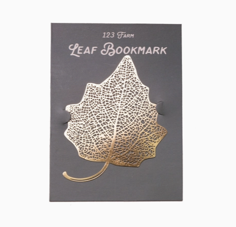 Gold Leaf Bookmark