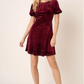 Clara Velvet Mini Dress