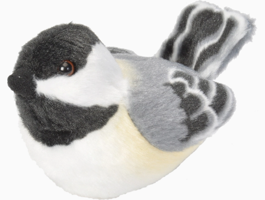 Black Capped Chickadee Stuffed Animal