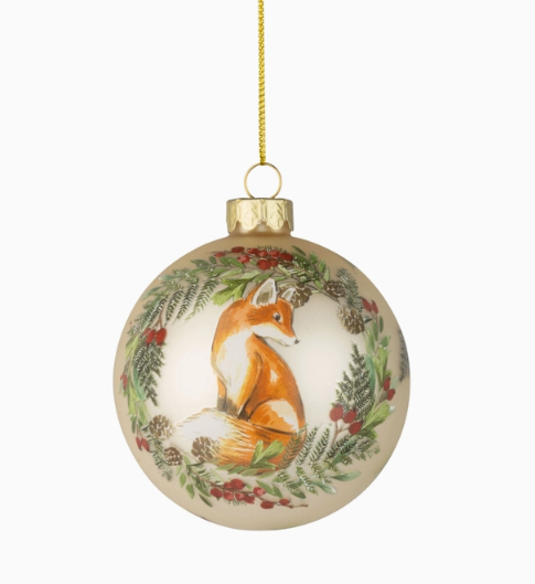 Woodlands Glass Ornaments