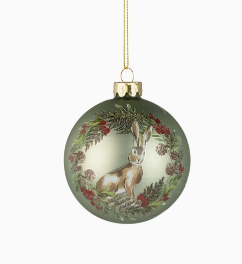 Woodlands Glass Ornaments