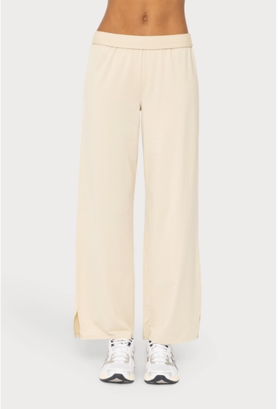 Essentials Wide-Leg Pants - Oat