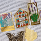 Gold Butterfly Bookmark