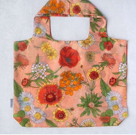 Orange Pollinators Tote Bag