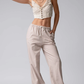 Poolside Drawstring Pants - Khaki